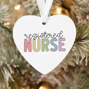 Registered Nurse RN Nurse Graduation Ornament