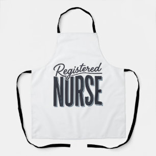 Registered Nurse Script Typography Vector Design_1 Apron