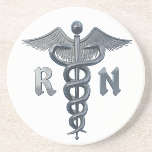 Registered Nurse Symbol Coaster