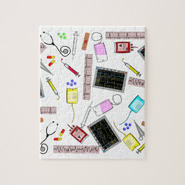 Registered Nurse Tools Jigsaw Puzzle (Vertical)