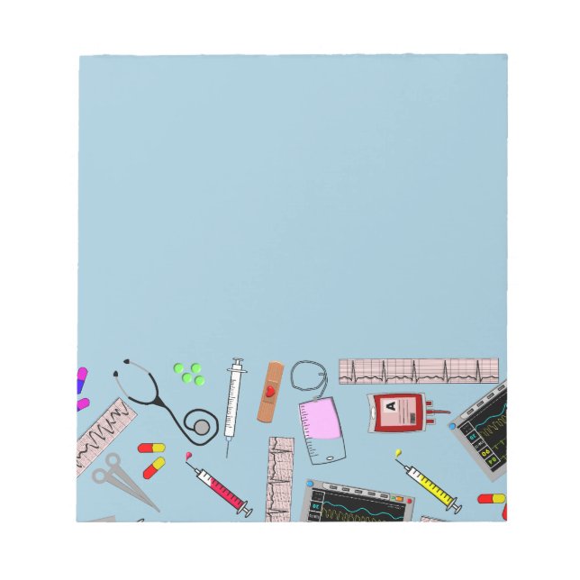 Registered Nurse Tools Notepad (Front)
