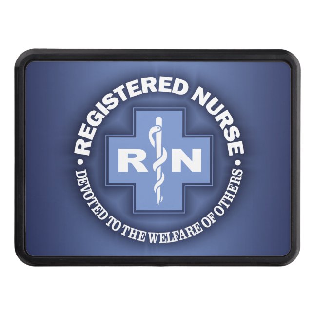 Registered Nurse Trailer Hitch Cover (Front)