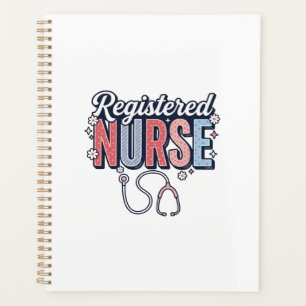 Registered Nurse Vintage Vector Shirt Design_1 Planner