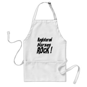 Registered Nurses Rock! Apron