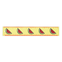 Pixel Watermelon Motif