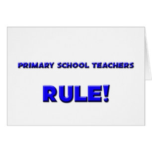 Règle primaire de maîtres d'école !