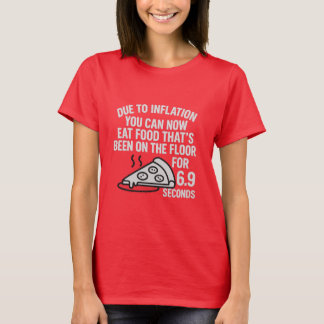 Règle sur l'inflation - 6.9 T-shirt alimentaire du