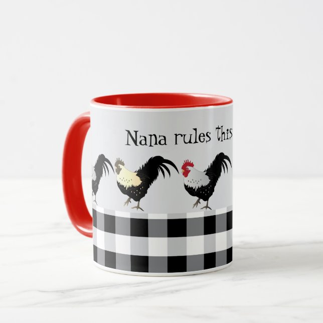 Régler la Mug Roost Rooster (Devant gauche)