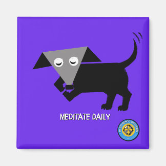 Rego Berto "Meditate Daily" Magnet