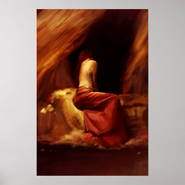 Regret Painting Small Poster (Front)