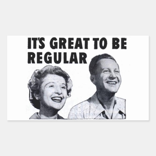 Regular Folks Sticker (Front)