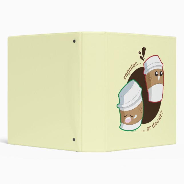 Regular or Decaf? Binder (Background)