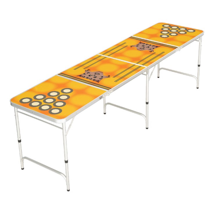 Regulation Size Beer Pong Table Zazzle