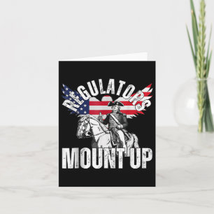Regulators Funny 4th Of July, Independence Day, Ea Card