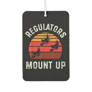 Regulators Mount Up, Funny Halloween Witch Air Freshener