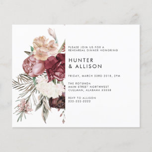 Rehearsal Dinner Invitation