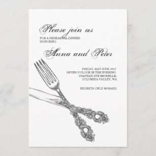 Rehearsal Dinner Invitation