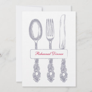 Rehearsal Dinner Invitation
