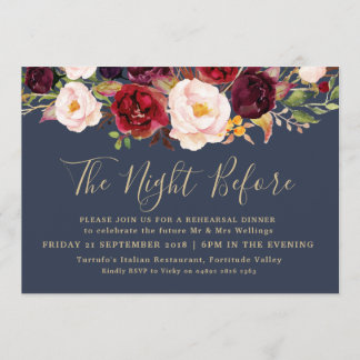 Rehearsal Dinner Invitation - The Lucy Suite