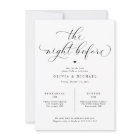 Rehearsal Dinner Invitations for Wedding Rehearsal