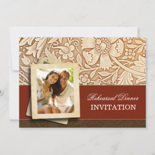 rehearsal dinner invitations with photo