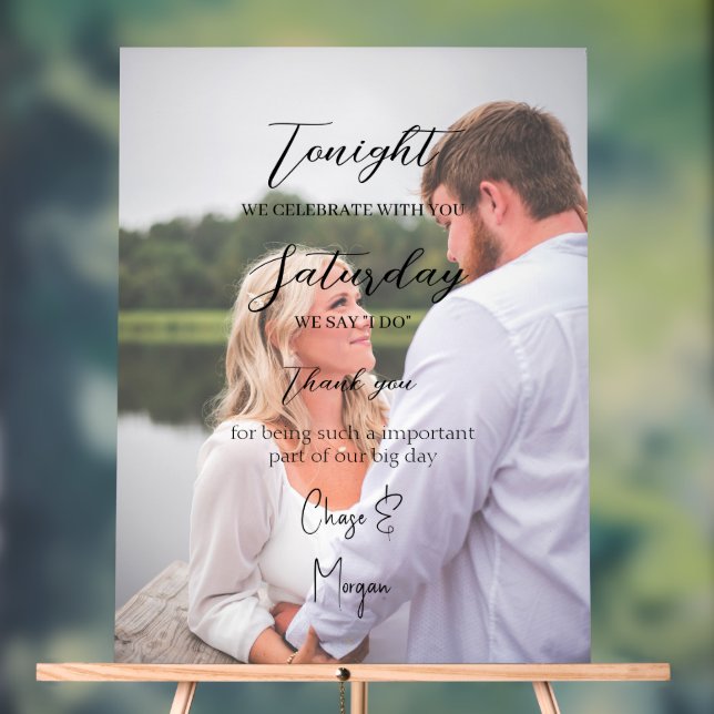 rehearsal dinner sign  (Neutral)