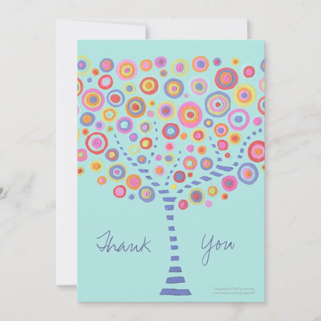 Rehearsal Dinner Wedding Circle Tree Invitation (Front)