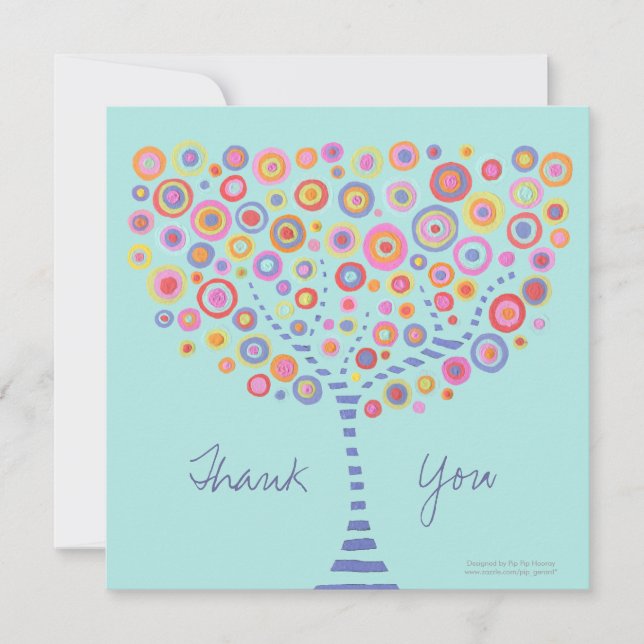 Rehearsal Dinner Wedding Circle Tree Invitation (Front)