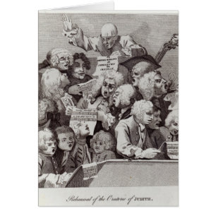 Rehearsal of the Oratorio of Judith, 1734