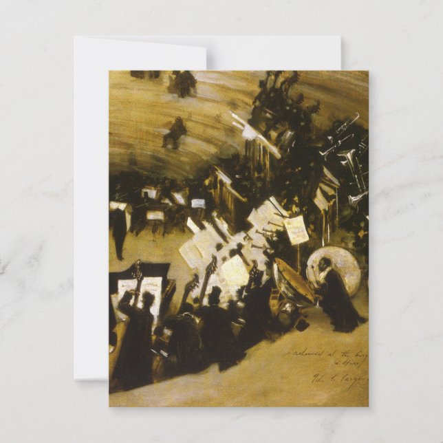 Rehearsal of the Pasdeloup Orchestra by JS Sargent (Front)