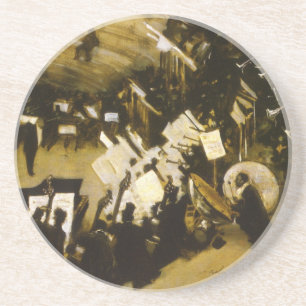 Rehearsal of the Pasdeloup Orchestra by JS Sargent Coaster