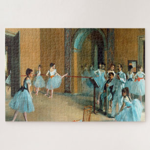 Rehearsal on the Foyer of the Opera La Rue  Jigsaw Puzzle