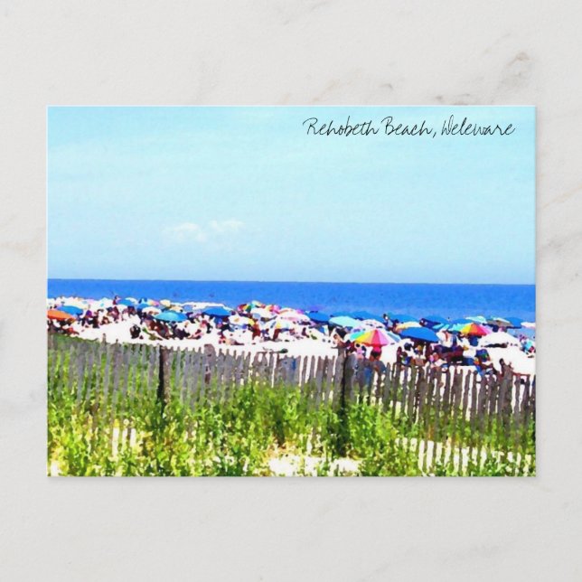 Rehobeth Beach Postcard (Front)