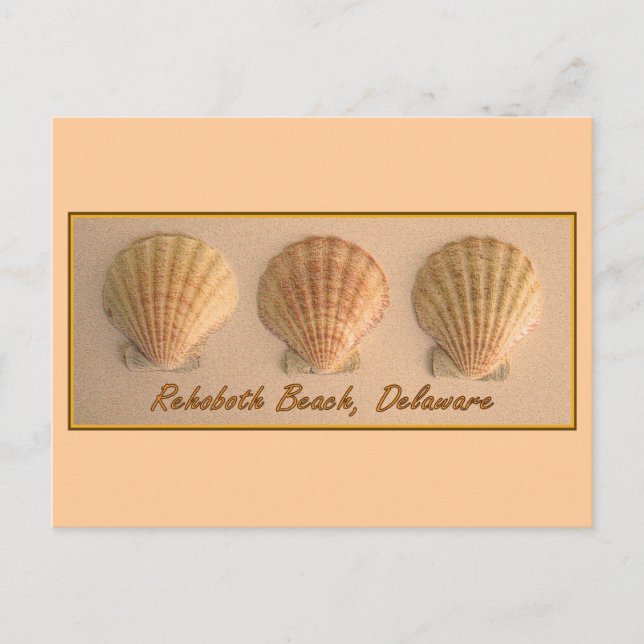 Rehoboth Beach, Carte postale Delaware (Devant)