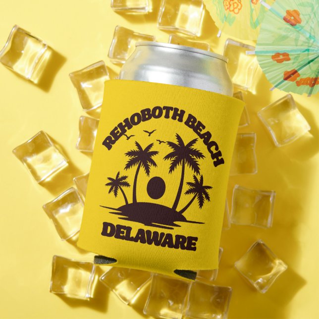 Rehoboth Beach Delaware Can Cooler (In Situ Summer)