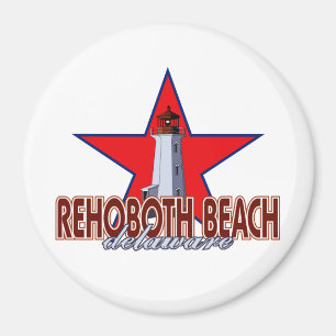 Rehoboth Beach Lighthouse Magnet