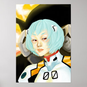 Rei Ayanami Poster