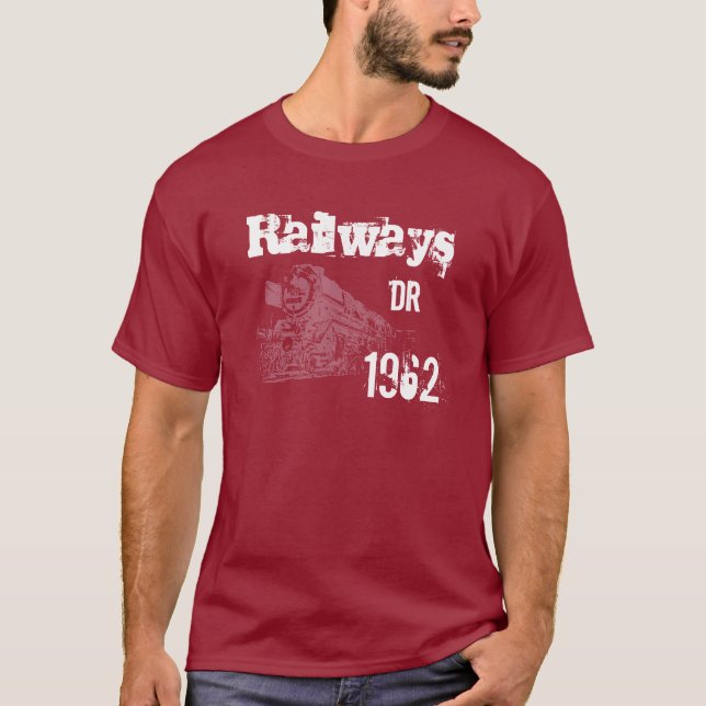 Reichbahn DDR. Design T-Shirt (Front)