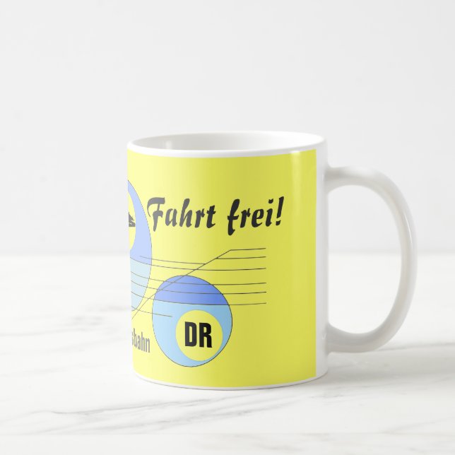 Reichbahndesign DDR. Coffee Mug (Right)