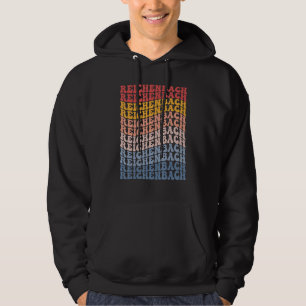 Reichenbach City Groovy Retro Hoodie
