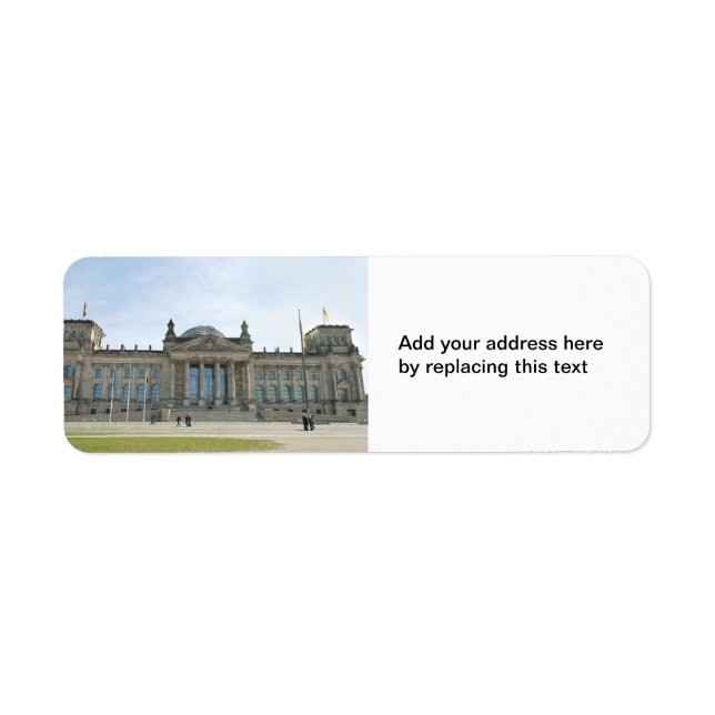 Reichstag building in Berlin (Front)