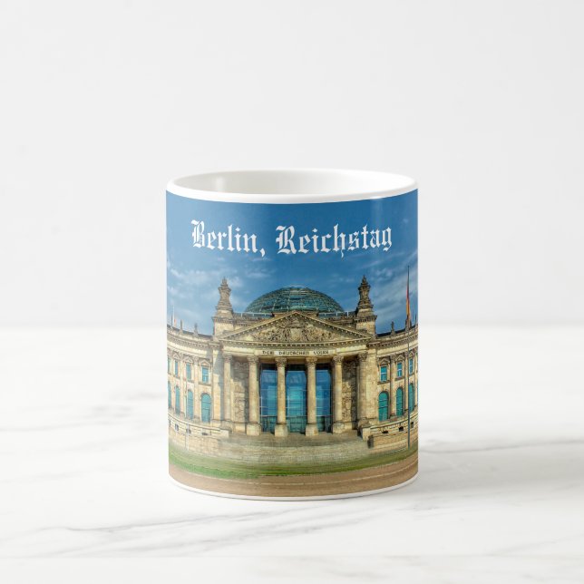 Reichstag Building in Berlin Coffee Mug (Center)