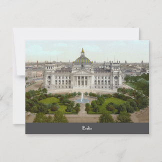 Reichstag in Berlin (circa 1900) Postcard