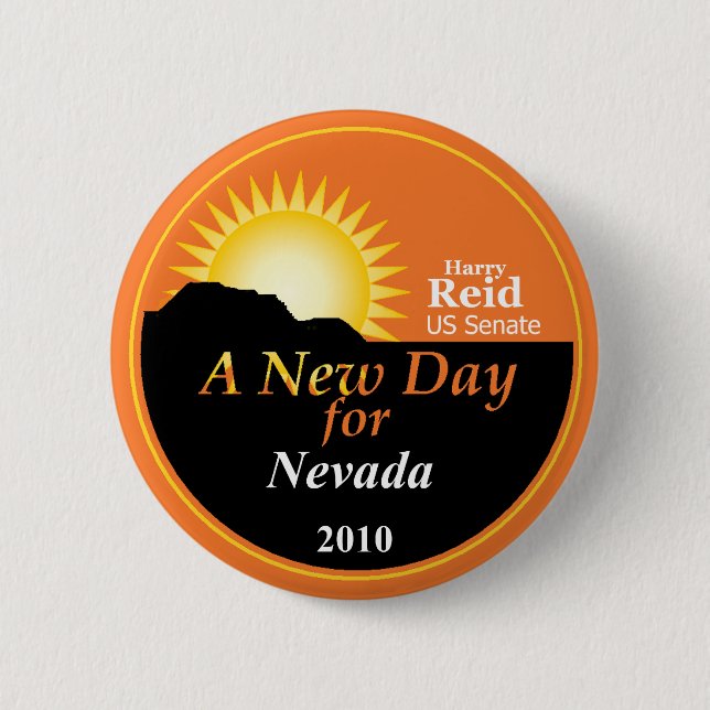 REID Nevada 2010 Button (Front)