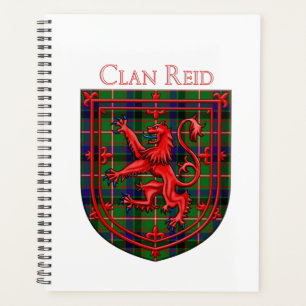 Reid Tartan Scottish Plaid Lion Rampant
