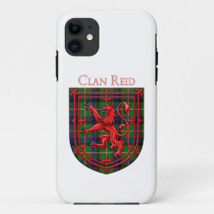 Reid Tartan Scottish Plaid Lion Rampant iPhone 11 Case