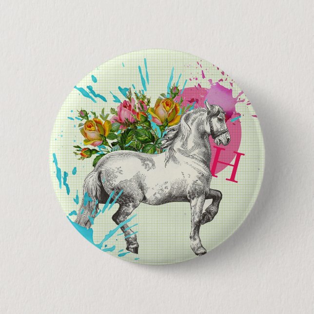 "reign it in" button badge (Front)