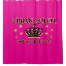 REIGN, Urban Queen Hot Pink Polyester 71" x 71"