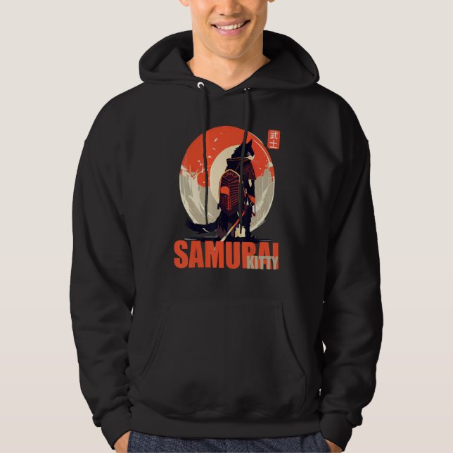 Reigning Supreme The Samurai Kitty Takeover Hoodie (Front)