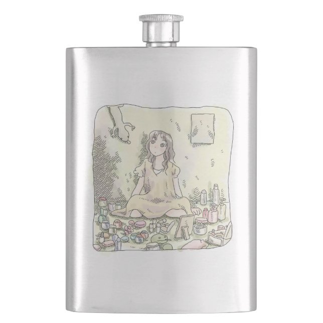 Reiji Namae Hip Flask (Front)